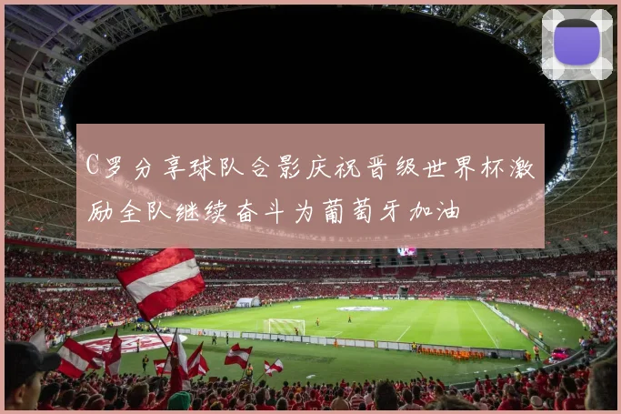 C罗分享球队合影庆祝晋级世界杯激励全队继续奋斗为葡萄牙加油